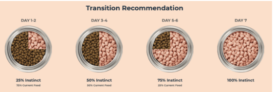 Transition Recommendation Chart